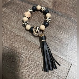 Cheetah print wristlet